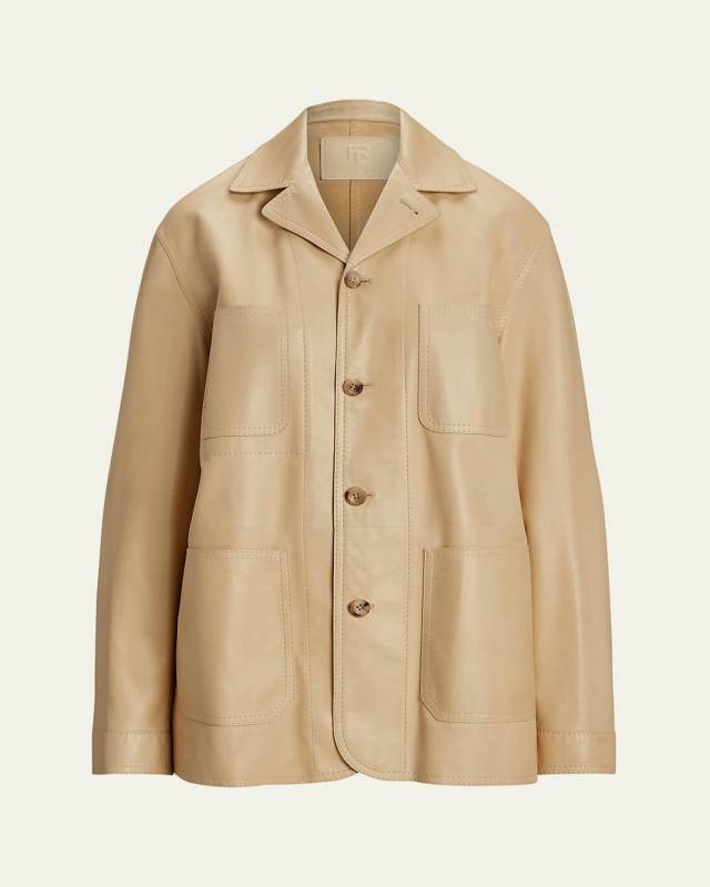 Adrianna Plonge Leather Jacket